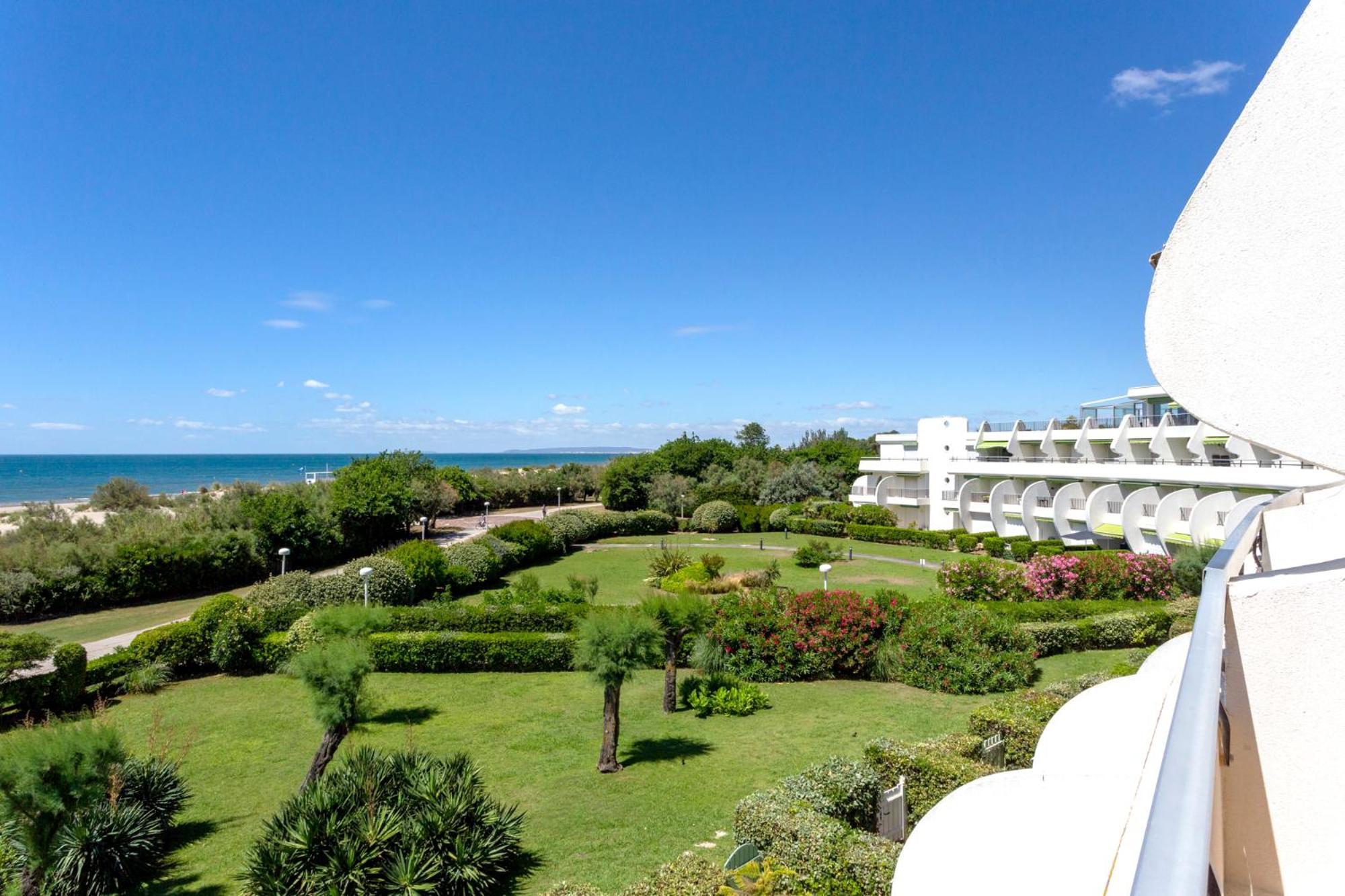 Chez Fabienne - Superbe Appartement Avec Vue Sur La Mer Et Parking 라그랑모트 외부 사진